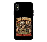 Carcasa para iPhone X/XS Funny Hold On Partner The Espresso Is Making Me Ansiious