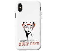 Carcasa para iPhone X/XS Funny Hump Day Adivina qué día es - Camel Day Office