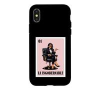 Carcasa para iPhone X/XS Funny Mexican Chingona Design - La Ingobernable