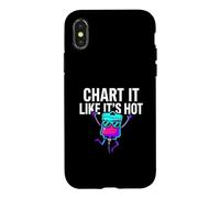 Carcasa para iPhone X/XS Funny Nurse Chart It Like Its Hot Medical Staff