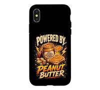 Carcasa para iPhone X/XS Funny Peanut Butter Saying Humor Joke Gag