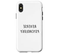 Carcasa para iPhone X/XS Funny Psychology - Psicología inversa Psicólogo Estudiante