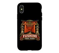 Carcasa para iPhone X/XS Fushimi Inari Kyoto Japón Torii Shrine Art