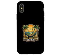 Carcasa para iPhone X/XS Gano Dinero Mientras duermo Ingresos pasivos Divertidos