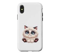 Carcasa para iPhone X/XS Gatos súper Lindos Gatitos Amo a mi Gato Gato bebé