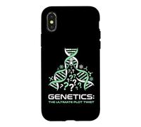 Carcasa para iPhone X/XS Genética El Mejor Trama Twist Biólogo Molecular