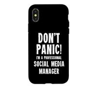 Carcasa para iPhone X/XS Gerente de Redes Sociales