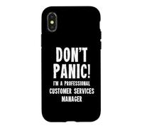 Carcasa para iPhone X/XS Gerente de Servicios al Cli