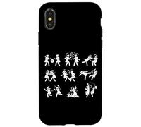 Carcasa para iPhone X/XS Girls Fight, Girls Power Outfit Illustration Graphic Designs