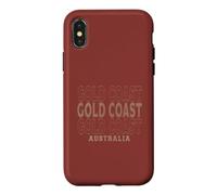 Carcasa para iPhone X/XS Gold Coast Australia Vintage