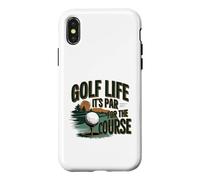 Carcasa para iPhone X/XS Golf Life It's Par For The Course Golf Design