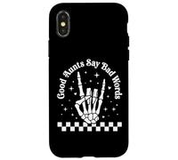 Carcasa para iPhone X/XS Good Aunts Say Bad Words