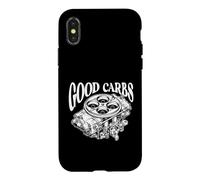 Carcasa para iPhone X/XS Good Carbs - Auto Mechanic Car Guy Garage Life Carburador