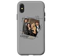 Carcasa para iPhone X/XS Gossip Girl Line Border