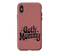 Carcasa para iPhone X/XS Goth Mommy Pastel Groovy Estética