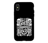 Carcasa para iPhone X/XS Gótico Gótico Ocultismo Godos contra Fascismo
