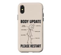 Carcasa para iPhone X/XS Gráfico básico Minimalista Simple y Limpio