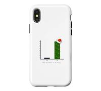 Carcasa para iPhone X/XS Gráfico de Barras de villancicos - Divertidas Vacaciones matemáticas