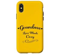 Carcasa para iPhone X/XS Grandma Love Made Cozy Día de la Madre - Abuela Amorosa Orgullosa