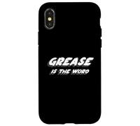 Carcasa para iPhone X/XS Grease is The Word | 1970's Music Movie Musical