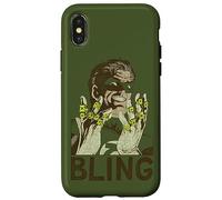 Carcasa para iPhone X/XS Green Lantern Bling Bling