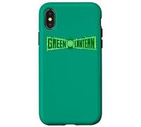 Carcasa para iPhone X/XS Green Lantern Flame Logo