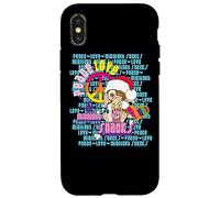 Carcasa para iPhone X/XS Gremlins Peace Love & Midnight Snacks