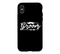 Carcasa para iPhone X/XS Groom To Be Bachelor Party - Equipo de Boda para Hombre