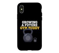 Carcasa para iPhone X/XS Growing A Future Gym Buddy Prenatal Halterofilia