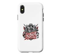 Carcasa para iPhone X/XS Guardia vikinga de Seguridad de Hrolf Kraki Mead Hall