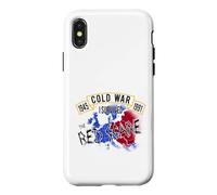 Carcasa para iPhone X/XS Guerra FRÍA 1945-1991 Sobreviví al susto Rojo