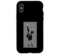 Carcasa para iPhone X/XS Guitarra Rock AC DC Schoolboy Pose Thunder Stage