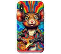 Carcasa para iPhone X/XS Guitarrista Far out Mouse 60s