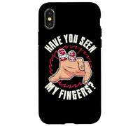Carcasa para iPhone X/XS ¿Ha Visto mis Dedos Cortados Dedo perdido Sierra Circular