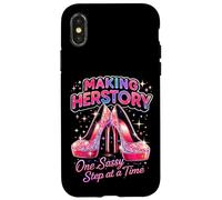 Carcasa para iPhone X/XS Haciendo de Herstory un Paso Atrevido a la Vez