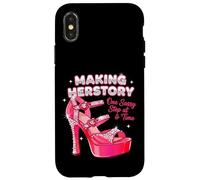 Carcasa para iPhone X/XS Haciendo de Herstory un Paso Atrevido a la Vez