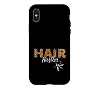 Carcasa para iPhone X/XS Hair Hustler - Hairstylist Gifts - Hairdresser Gift Leopard