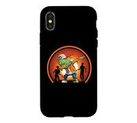Carcasa para iPhone X/XS Halloween Dabbing Zombie Cerebro Divertido Creepy Dab Pose