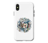 Carcasa para iPhone X/XS Hamburgo Puerto Elba St.Pauli Marinero Souvenir Marítimo