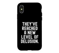 Carcasa para iPhone X/XS han alcanzado un Nuevo Nivel de ilusión Funny Sarcastic