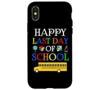 Carcasa para iPhone X/XS Happy Last Day of School 2027 - Funny Teachers and Students