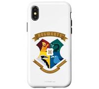 Carcasa para iPhone X/XS Harry Potter Abstract Hogwarts House Shield