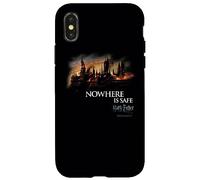 Carcasa para iPhone X/XS Harry Potter Burning Hogwarts