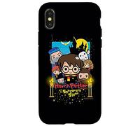 Carcasa para iPhone X/XS Harry Potter Chibi and The Sorcerer's Stone