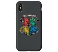 Carcasa para iPhone X/XS Harry Potter Hand Drawn Hogwarts Crest