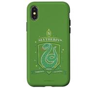 Carcasa para iPhone X/XS Harry Potter Hand Drawn Slytherin Shield