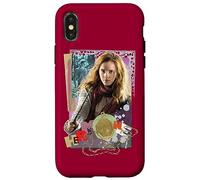 Carcasa para iPhone X/XS Harry Potter Hermione Colorful Paper Collage