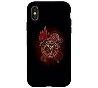 Carcasa para iPhone X/XS Harry Potter Hogwarts Clock Tower