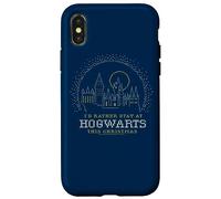 Carcasa para iPhone X/XS Harry Potter I'D Rather Stay At Hogwarts This Christmas