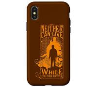Carcasa para iPhone X/XS Harry Potter Neither Can Live While The Other Survives